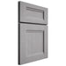 Shiloh Cabinetry Full Overlay Bristol White Oak Quarter Sawn Stratus Door