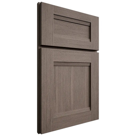 Shiloh Cabinetry Full Overlay Bristol White Oak Rift Cut Clay Door