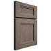 Shiloh Cabinetry Full Overlay Bristol White Oak Rift Cut Clay Door