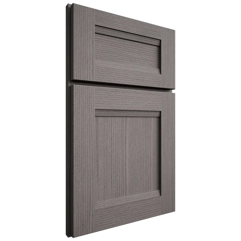 Shiloh Cabinetry Full Overlay Bristol White Oak Rift Cut Flagstone Door