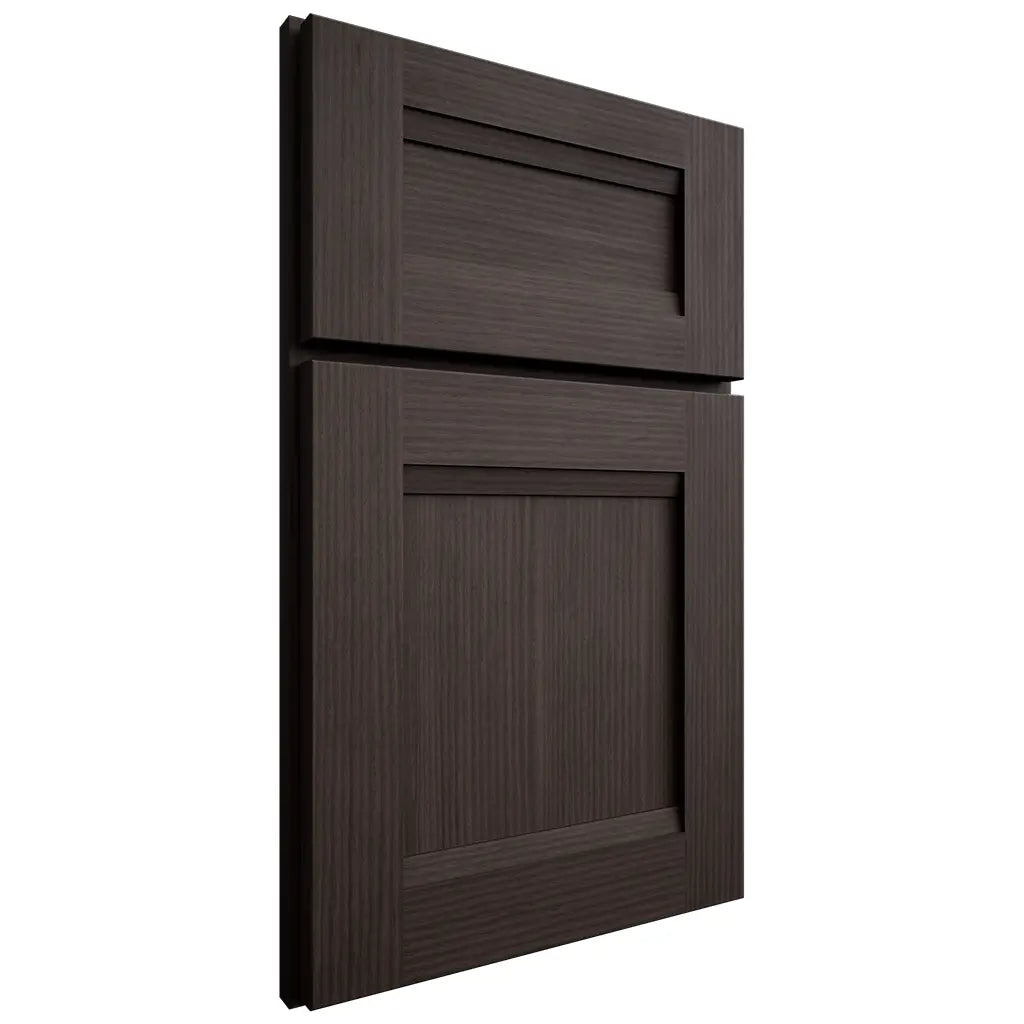Shiloh Cabinetry Full Overlay Bristol White Oak Rift Cut Morel Door