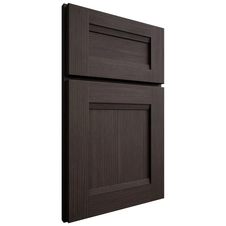 Shiloh Cabinetry Full Overlay Bristol White Oak Rift Cut Morel Door