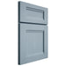 Shiloh Cabinetry Full Overlay Bristol White Oak Rift Cut Sky Door