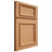 Shiloh Cabinetry Full Overlay Charleston Maple Plain Cut Golden Door