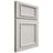 Shiloh Cabinetry Full Overlay Charleston Paintable Beige Door