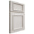 Shiloh Cabinetry Full Overlay Charleston Paintable Eggshell Door