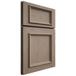 Shiloh Cabinetry Full Overlay Charleston White Oak Quarter Sawn Almond Door