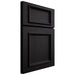 Shiloh Cabinetry Full Overlay Charleston White Oak Quarter Sawn Espresso Door