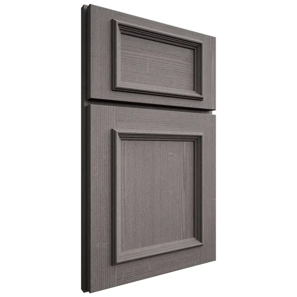 Shiloh Cabinetry Full Overlay Charleston White Oak Quarter Sawn Flagstone Door