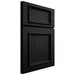 Shiloh Cabinetry Full Overlay Charleston White Oak Quarter Sawn Ink Door