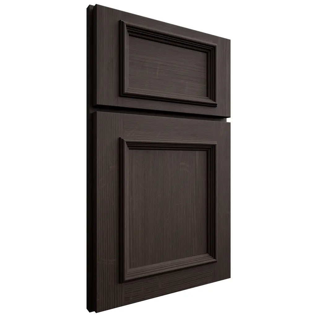 Shiloh Cabinetry Full Overlay Charleston White Oak Quarter Sawn Morel Door