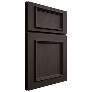 Shiloh Cabinetry Full Overlay Charleston White Oak Quarter Sawn Morel Door