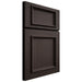 Shiloh Cabinetry Full Overlay Charleston White Oak Quarter Sawn Morel Door