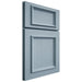Shiloh Cabinetry Full Overlay Charleston White Oak Quarter Sawn Sky Door