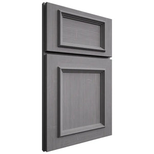Shiloh Cabinetry Full Overlay Charleston White Oak Quarter Sawn Sterling Door