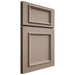 Shiloh Cabinetry Full Overlay Charleston White Oak Quarter Sawn Whitewash Door