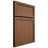 Shiloh Cabinetry Full Overlay Concord Alder Plain Cut Cola Door
