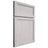 Shiloh Cabinetry Full Overlay Concord Alder Plain Cut Cotton Door