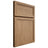 Shiloh Cabinetry Full Overlay Concord Alder Plain Cut Dusty Road Door
