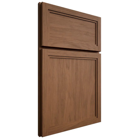 Shiloh Cabinetry Full Overlay Concord Alder Plain Cut Walnut Door