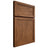 Shiloh Cabinetry Full Overlay Concord Cherry Plain Cut Carob Door