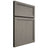 Shiloh Cabinetry Full Overlay Concord Cherry Plain Cut Thyme Door