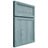 Shiloh Cabinetry Full Overlay Concord Hickory Plain Cut Sky Door