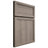 Shiloh Cabinetry Full Overlay Concord Hickory Plain Cut Sterling Door
