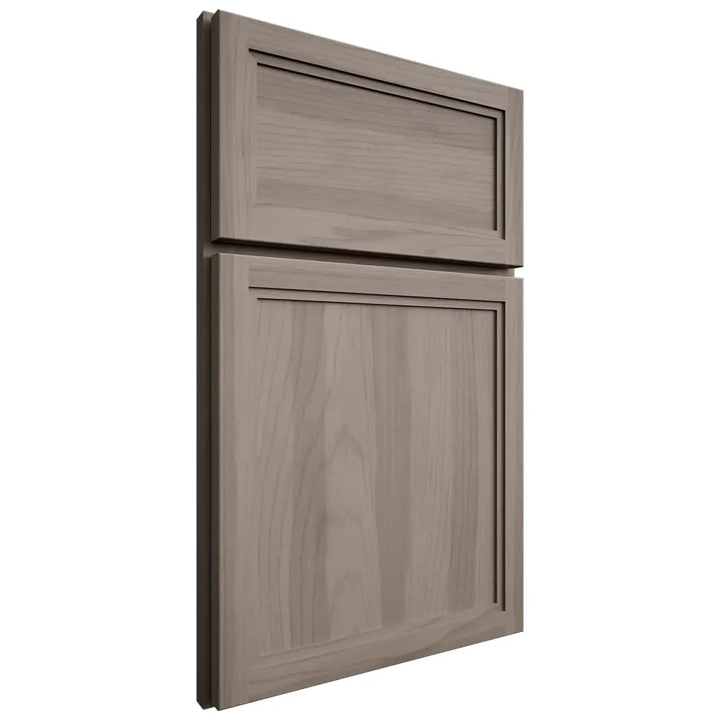 Shiloh Cabinetry Full Overlay Concord Hickory Plain Cut Sterling Door