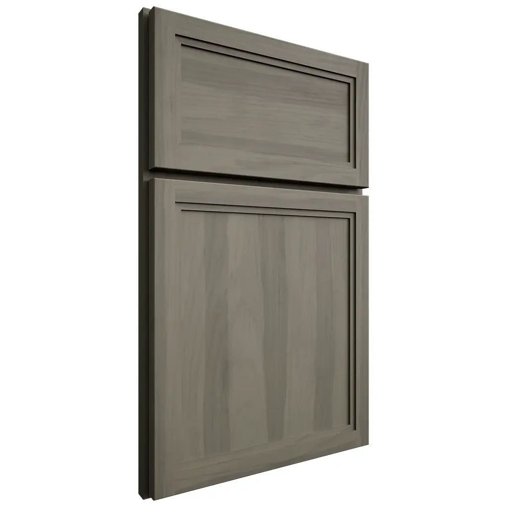 Shiloh Cabinetry Full Overlay Concord Hickory Plain Cut Thyme Door