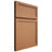Shiloh Cabinetry Full Overlay Concord Maple Plain Cut Cashmere Door