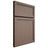 Shiloh Cabinetry Full Overlay Concord Maple Plain Cut Rockbridge Door