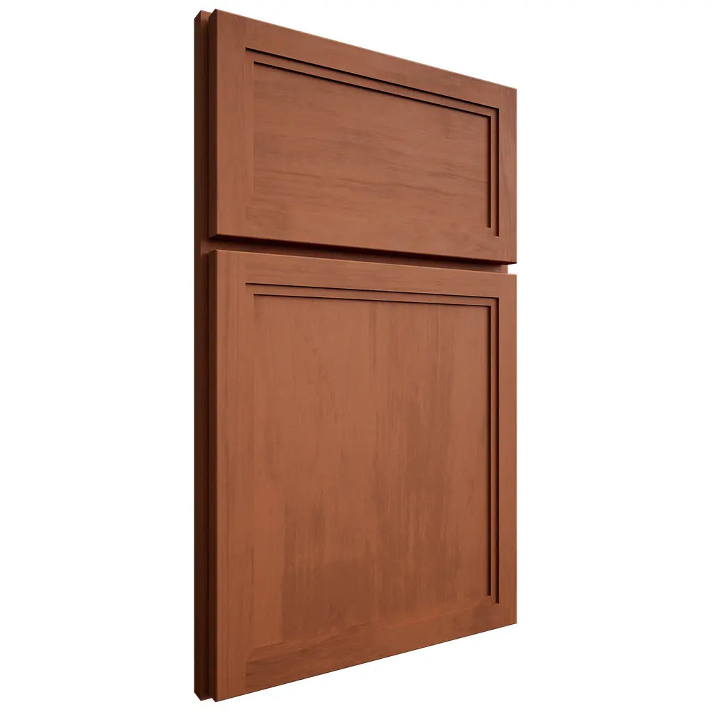 Shiloh Cabinetry Full Overlay Concord Maple Plain Cut Spice Door