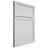 Shiloh Cabinetry Full Overlay Concord Paintable Arctic Door
