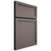 Shiloh Cabinetry Full Overlay Concord Poplar Plain Cut Heatherstone Door