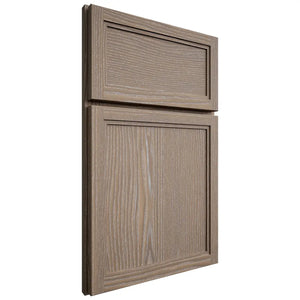 Shiloh Cabinetry Full Overlay Concord White Oak Plain Cut Almond Door