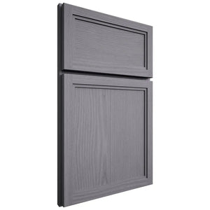 Shiloh Cabinetry Full Overlay Concord White Oak Plain Cut Cadet Door