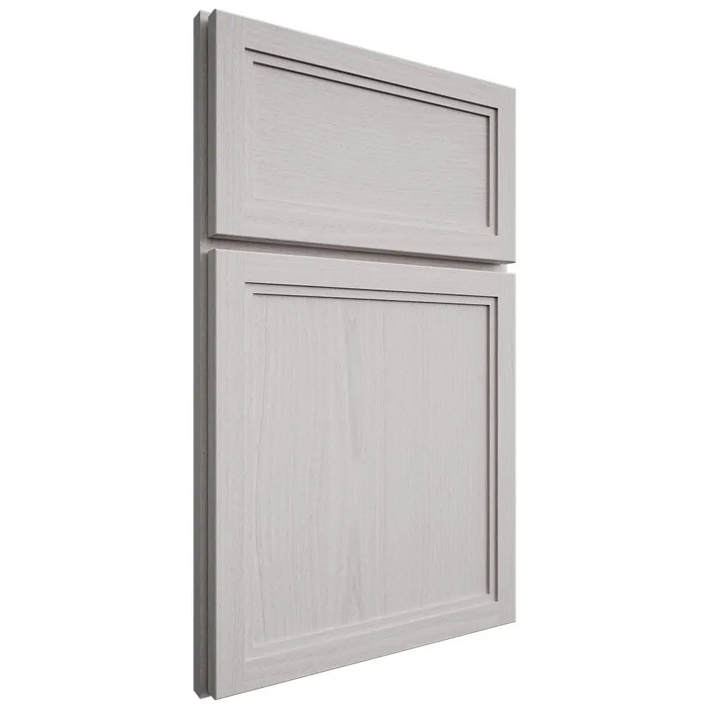 Shiloh Cabinetry Full Overlay Concord White Oak Plain Cut Cotton Door
