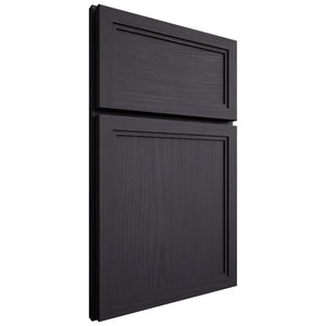 Shiloh Cabinetry Full Overlay Concord White Oak Plain Cut Harbor Door