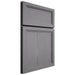 Shiloh Cabinetry Full Overlay Concord White Oak Plain Cut Sterling Door