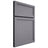 Shiloh Cabinetry Full Overlay Concord White Oak Quarter Sawn Cadet Door