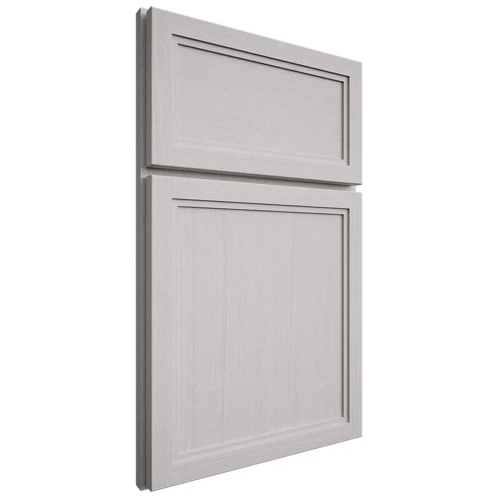 Shiloh Cabinetry Full Overlay Concord White Oak Quarter Sawn Cotton Door