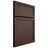 Shiloh Cabinetry Full Overlay Concord White Oak Quarter Sawn Dusk Door
