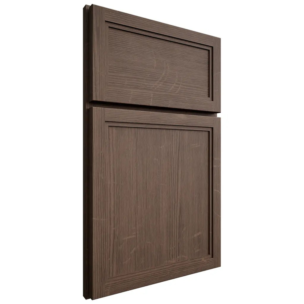 Shiloh Cabinetry Full Overlay Concord White Oak Quarter Sawn Mineral Door