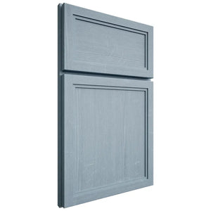 Shiloh Cabinetry Full Overlay Concord White Oak Quarter Sawn Sky Door