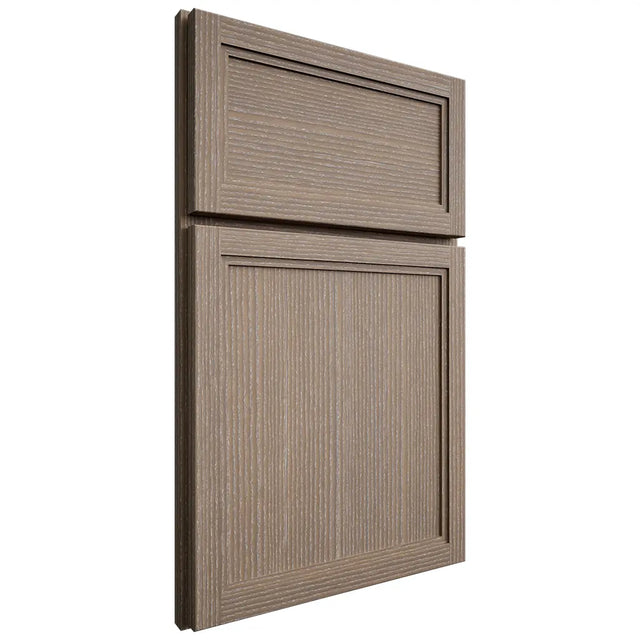 Shiloh Cabinetry Full Overlay Concord White Oak Rift Cut Almond Door