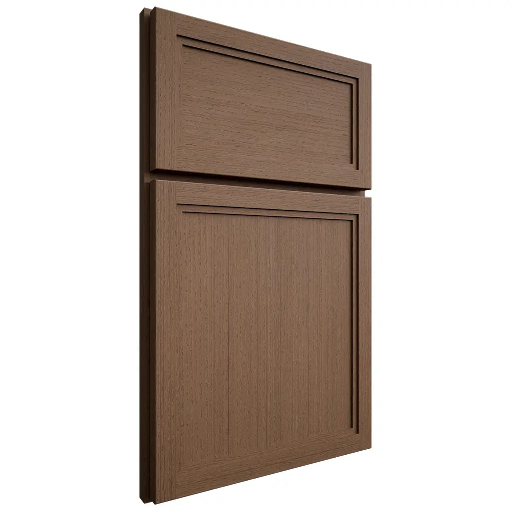 Shiloh Cabinetry Full Overlay Concord White Oak Rift Cut Autumn Door