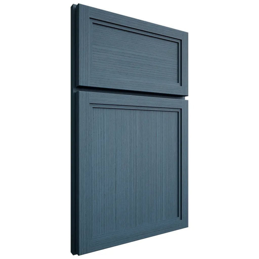 Shiloh Cabinetry Full Overlay Concord White Oak Rift Cut Hudson Door