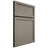 Shiloh Cabinetry Full Overlay Concord White Oak Rift Cut Thyme Door