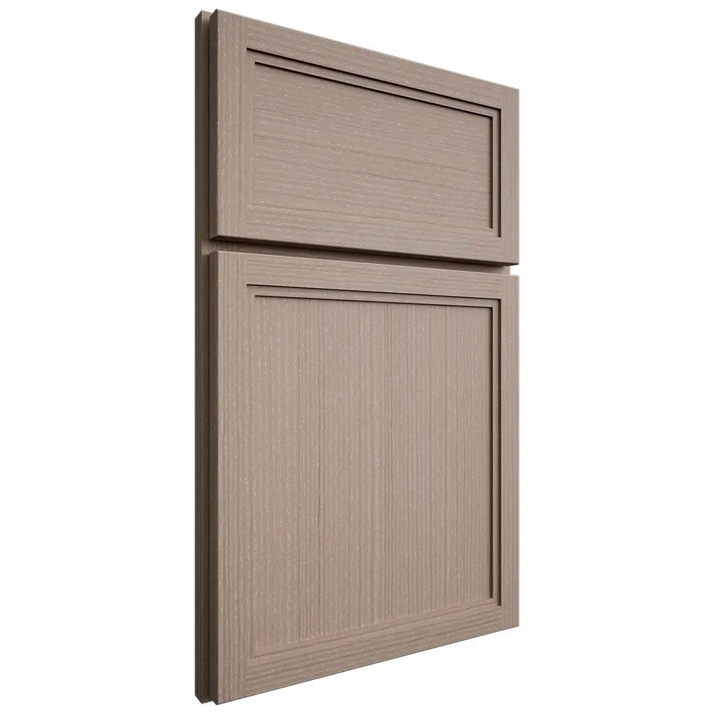 Shiloh Cabinetry Full Overlay Concord White Oak Rift Cut Whitewash Door